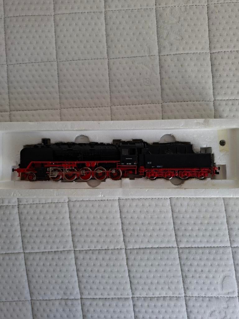 Fleischmann 4174 HO Stoomlocomotief BR 038 DB, Hobby en Vrije tijd, Modeltreinen | H0, Gebruikt, Fleischmann, Ophalen of Verzenden