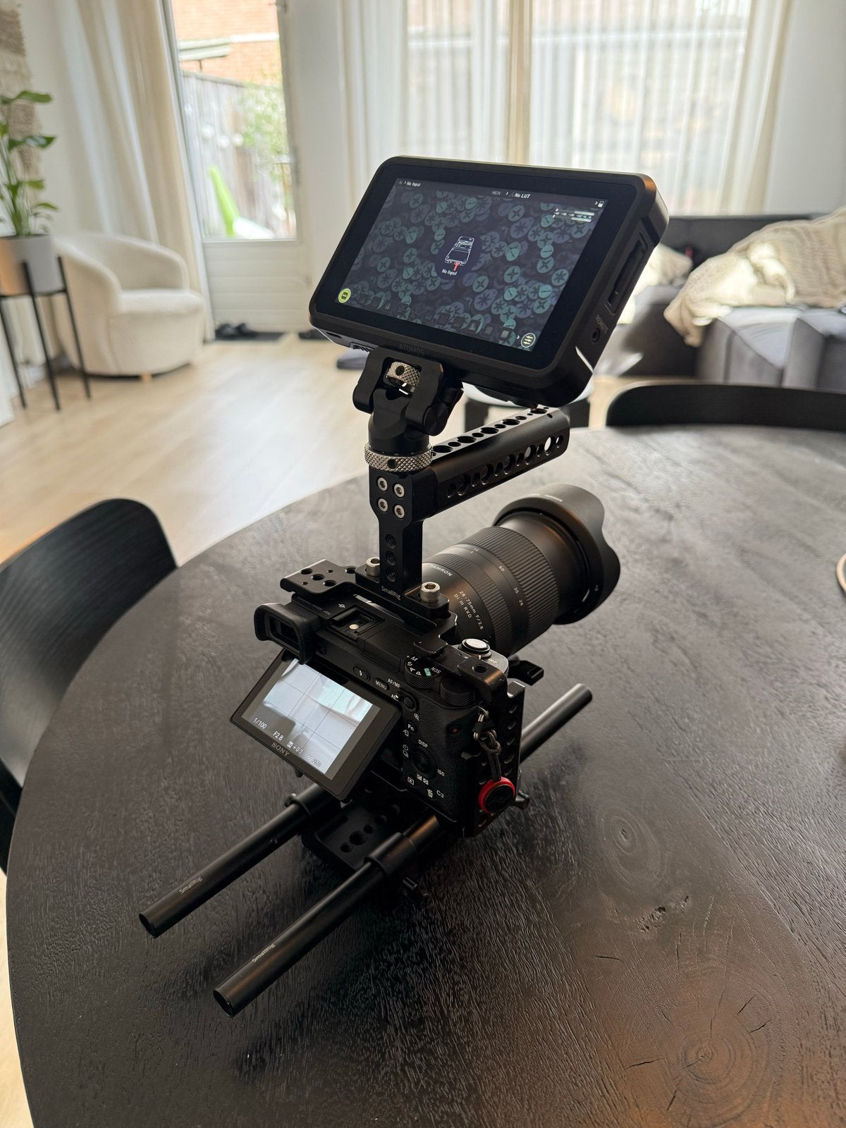 Sony A6500, Tamron28-75 2.8,Samyang 24 1.5, atomos, smallrig, Sony, Camera, Ophalen, Zo goed als nieuw