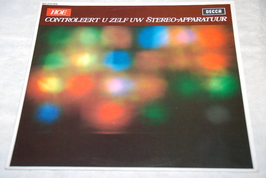 Hoe Controleert U Zelf Uw Stereo-Apparatuur LP Vinyl, LP, Gebruikt, Pop, 12 inch