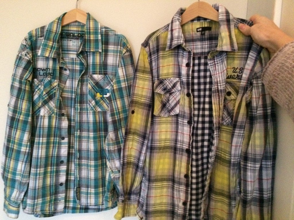 2 blouses maat 146 152, Kinderen en Baby's, Kinderkleding | Maat 146, Gebruikt, WE, Jongen of Meisje, Overhemd of Blouse