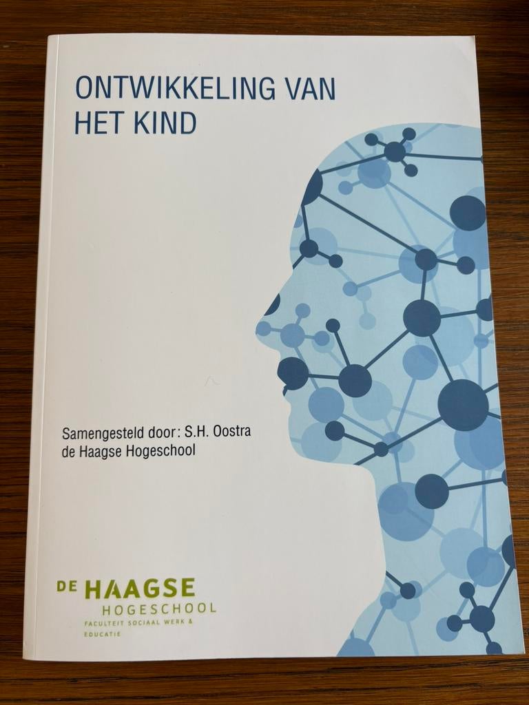 De ontwikkeling van het kind - De Haagse Hogeschool, Boeken, Ophalen of Verzenden, Zo goed als nieuw, HBO