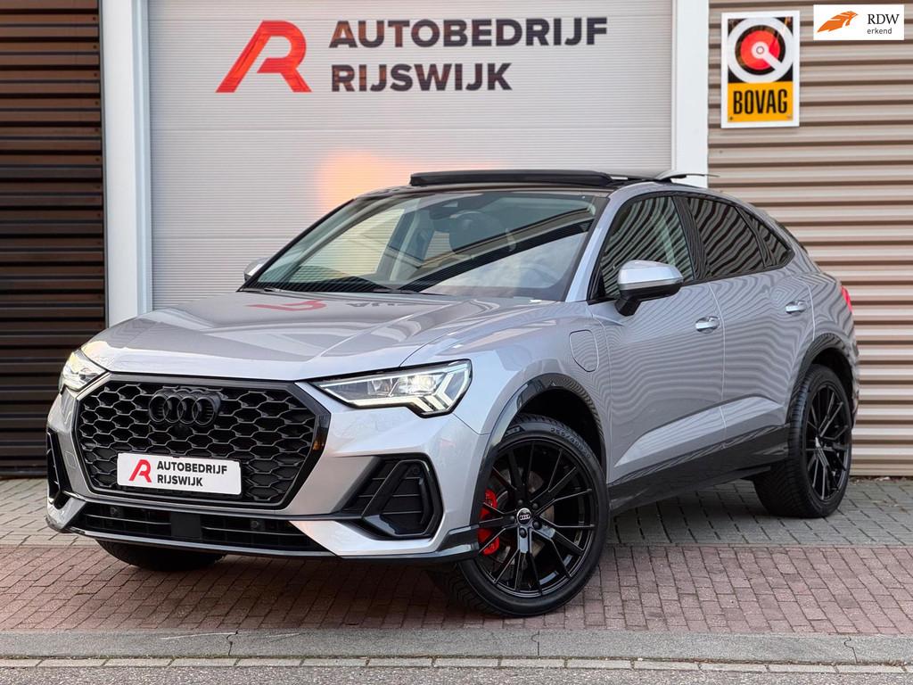 Audi Q3 Sportback 45 TFSI e S Edition Pano/Sfeer/360/Matrix, Auto's, Audi, Bedrijf, Te koop, Q3, 360° camera, ABS, Achteruitrijcamera
