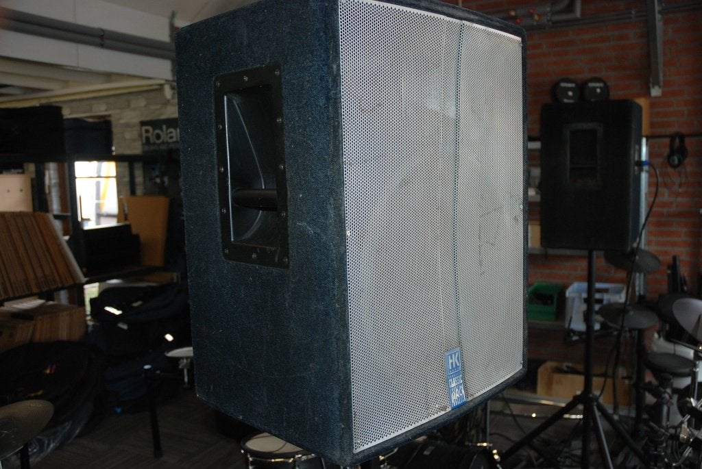 Phonic en HK  K-12 mengtafel met versterker en eff.Processor, Ophalen, Gebruikt, ., Overige instrumenten