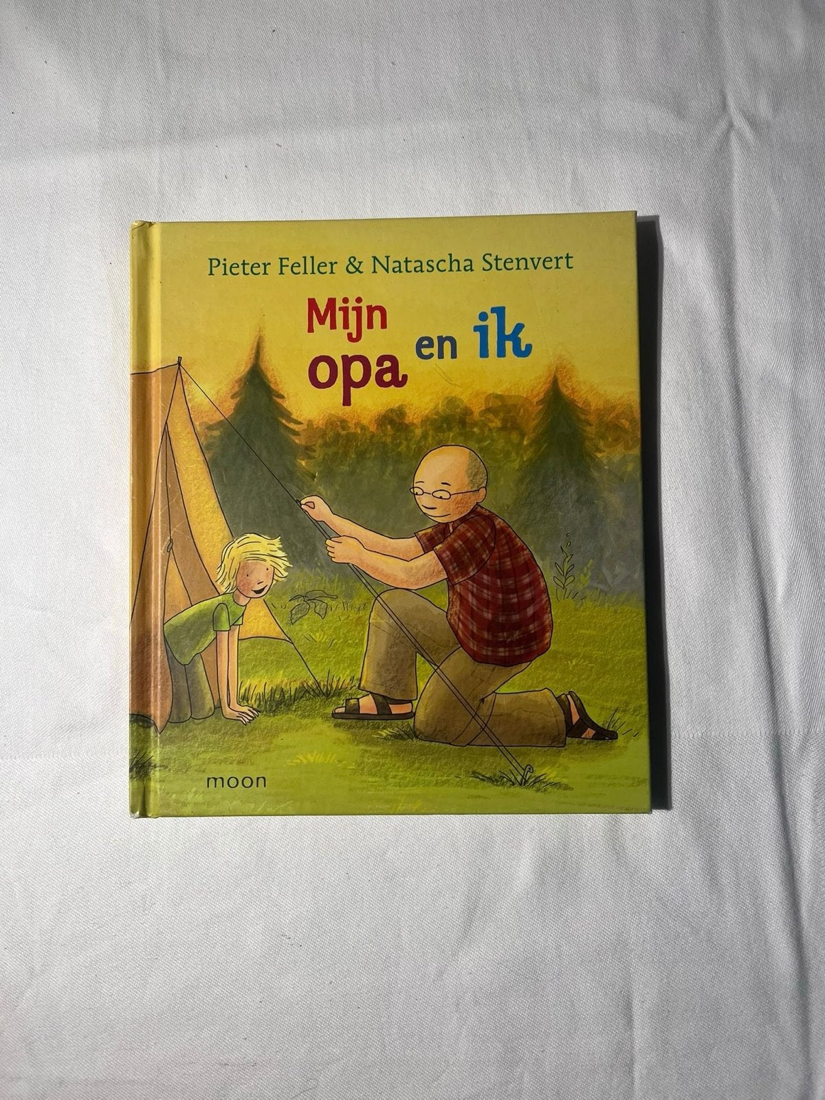 Mijn opa en ik - Pieter Feller & Natascha Stenvert, Ophalen of Verzenden, Zo goed als nieuw, Fictie algemeen