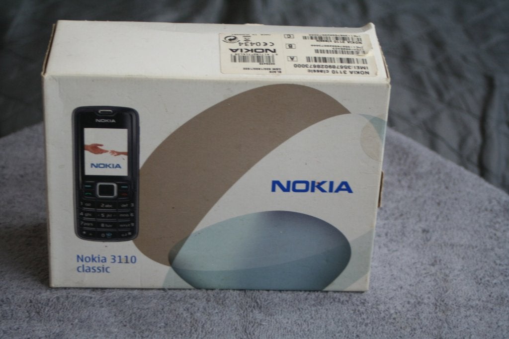 mooie mobiele telefoon NOKIA 3110 classic met camera, Gebruikt, Zwart, Ophalen of Verzenden, Klassiek of Candybar