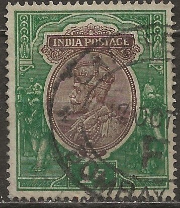India, Postzegels en Munten, Ophalen of Verzenden, Gestempeld, Zuid-Azië