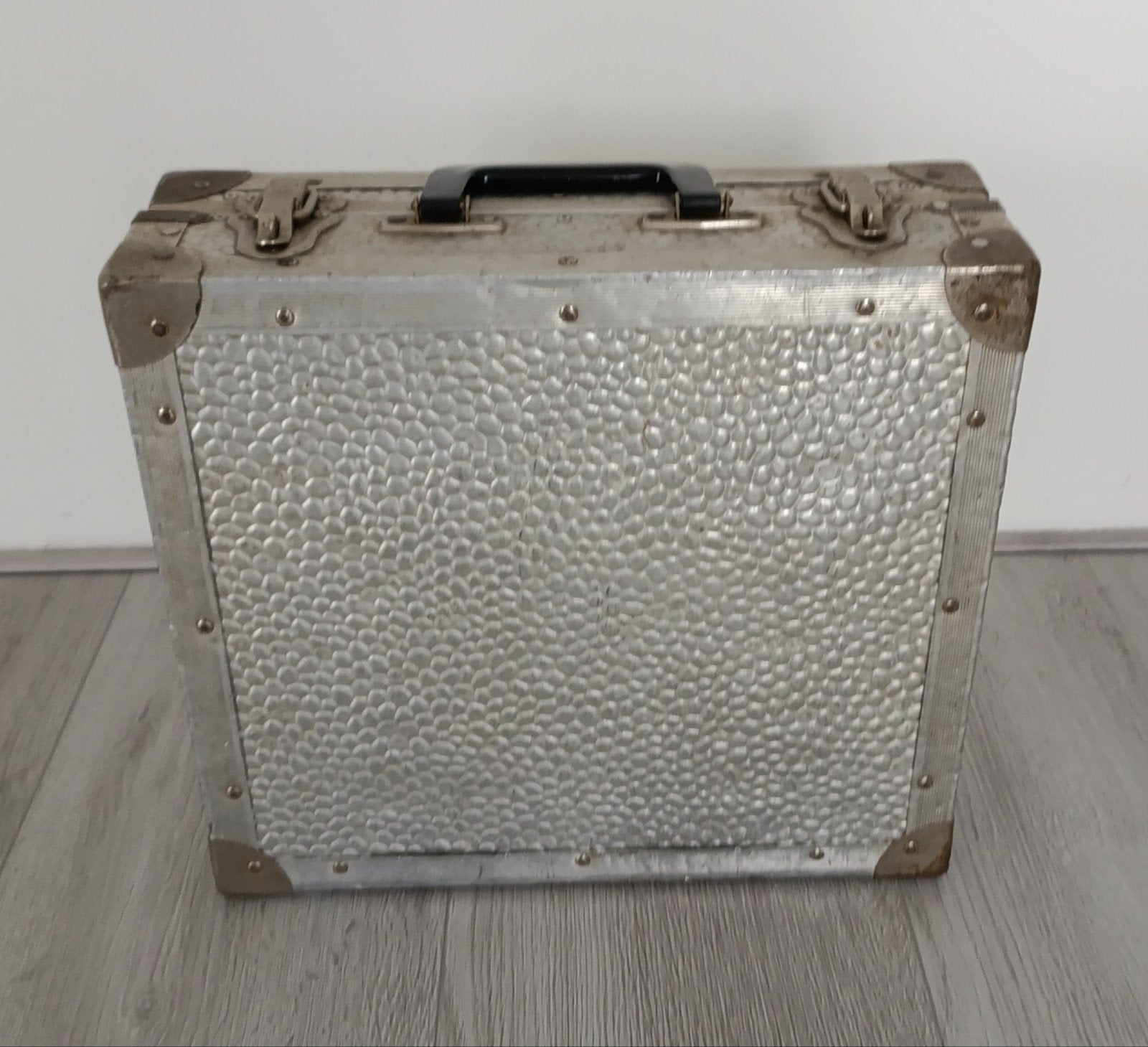 Vintage metalen koffertje, Ophalen, Gebruikt, Minder dan 50 cm, Minder dan 35 cm
