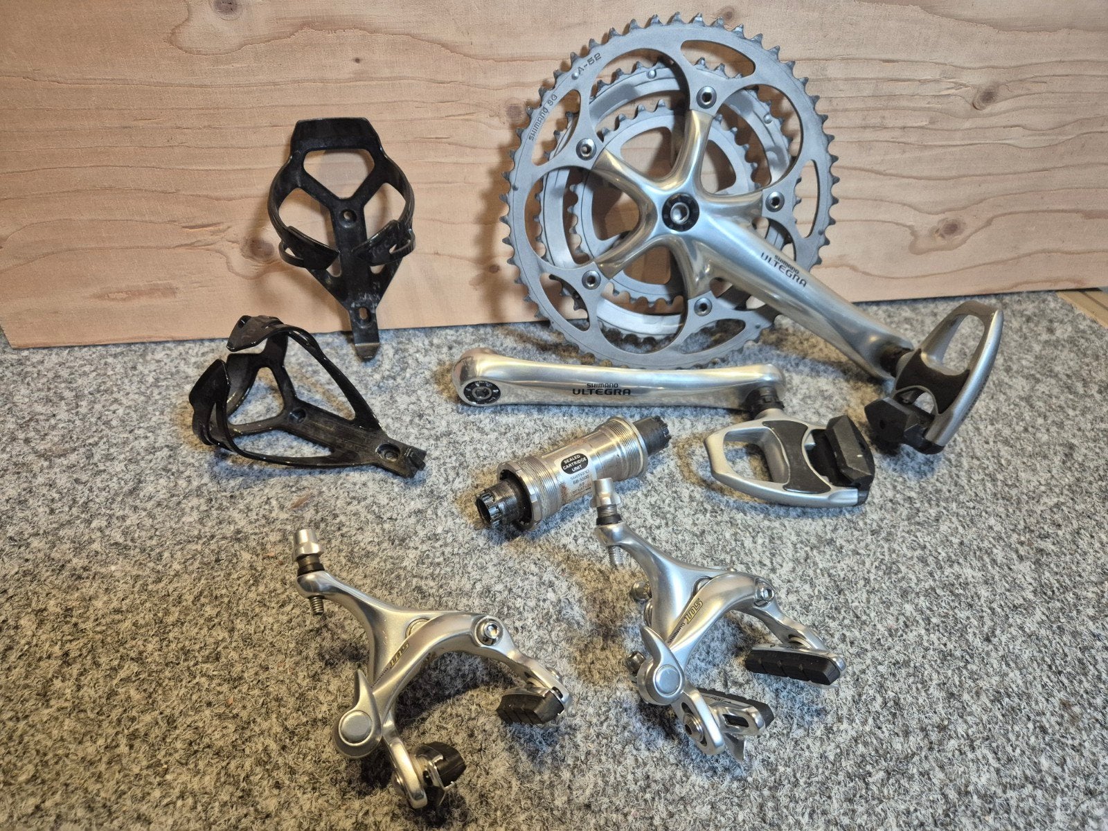 Diverse Shimano Ultegra en 105 onderdelen, Ophalen of Verzenden, Zo goed als nieuw, Racefiets, Shimano