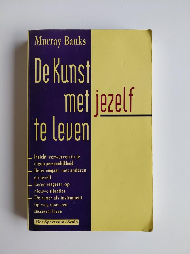 M. Banks - De kunst met jezelf te leven, Ophalen of Verzenden, Gelezen, Ontwikkelingspsychologie, M. Banks