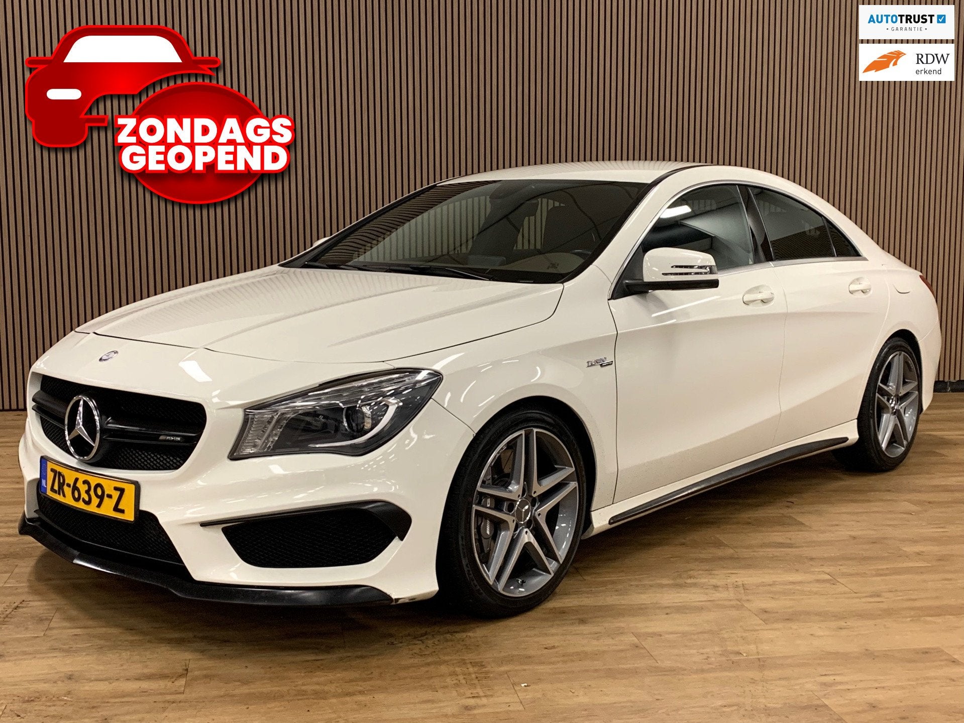Mercedes-Benz CLA-klasse AMG 45 4MATIC Edition 1|Camera|9700, Auto's, Automaat, CLA, Gebruikt, 4 cilinders