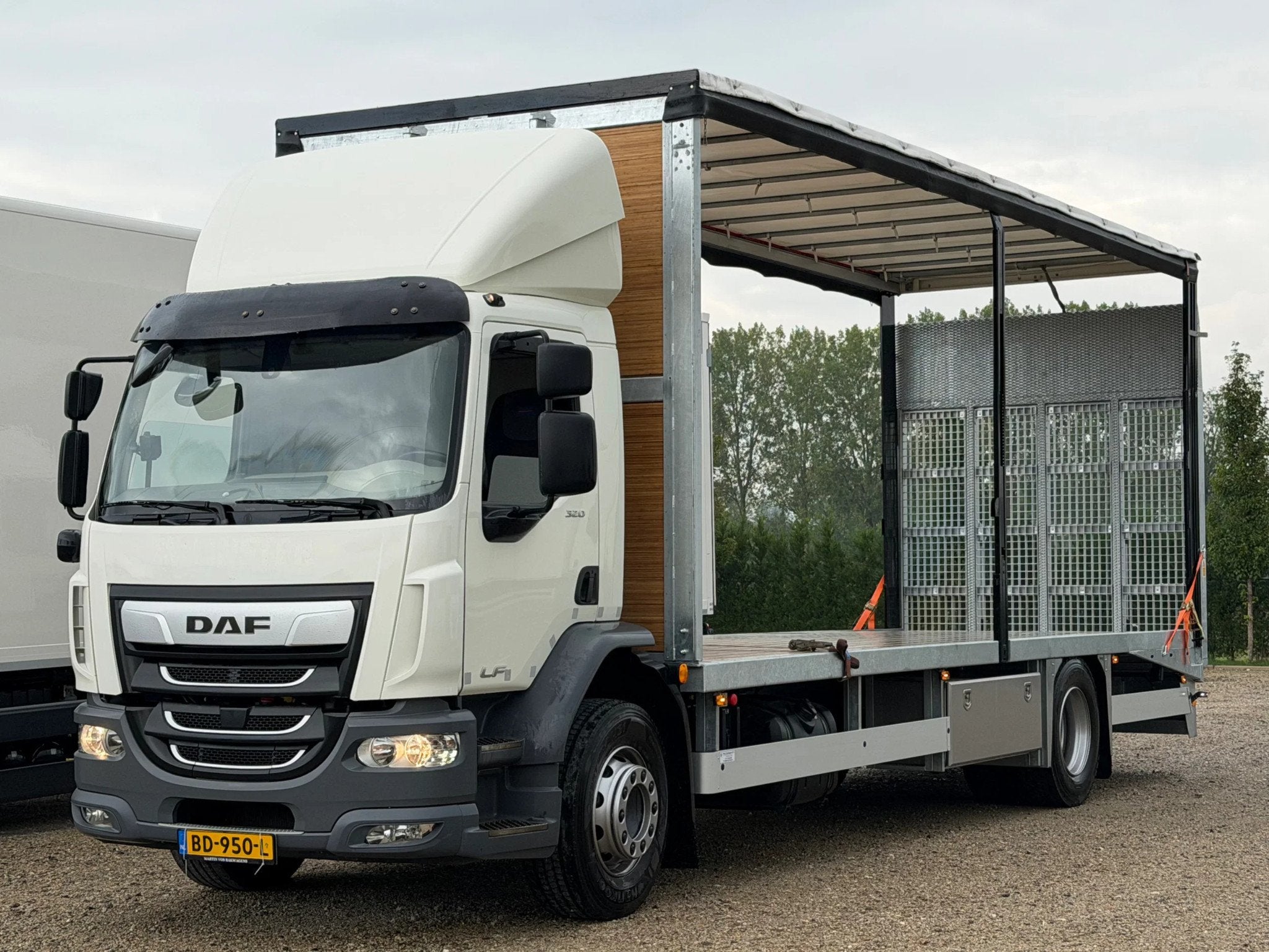 DAF CF 320 LF320.19 EURO6. OPRIJWAGEN MET SCHUIFZEILHUIF!, Achterwielaandrijving, Gebruikt, Euro 6, 6700 cc