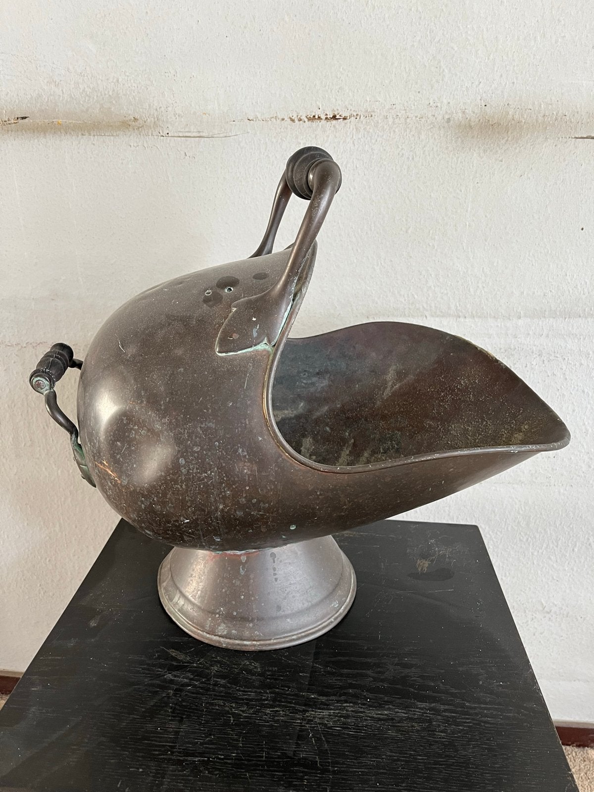 Antieke kolenkit van koper, Antiek en Kunst, Ophalen, Koper