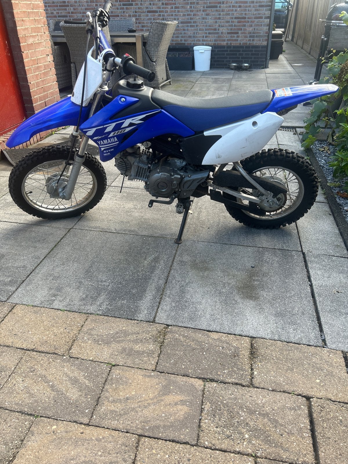 Yamaha crossmotor pitbike ttr 110 cc, Ophalen, Gebruikt, 110 cc, Pitbike