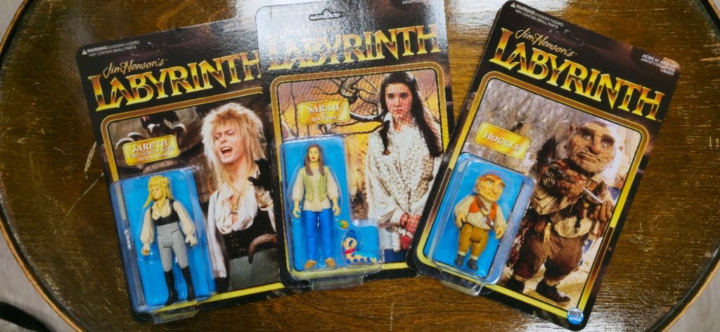 Labyrinth van Jim Henson muppets figurines oa David Bowie., Ophalen of Verzenden, Nieuw, Film, Actiefiguur of Pop