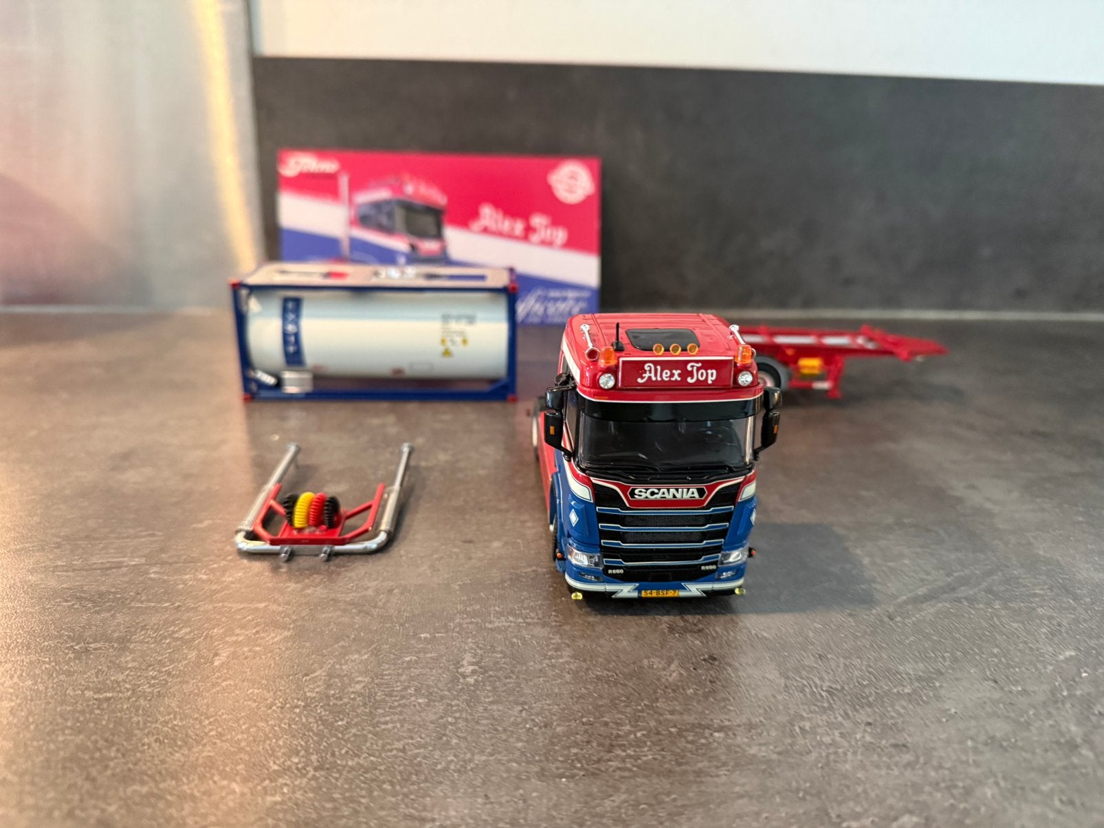Tekno - Scania Alex Top, Hobby en Vrije tijd, Ophalen of Verzenden, Nieuw, Bus of Vrachtwagen, Tekno