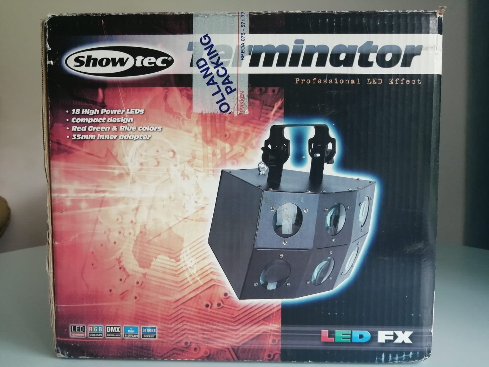 Showtec Terminator LED-lichteffect (Halloween/feestdagen), Ophalen of Verzenden