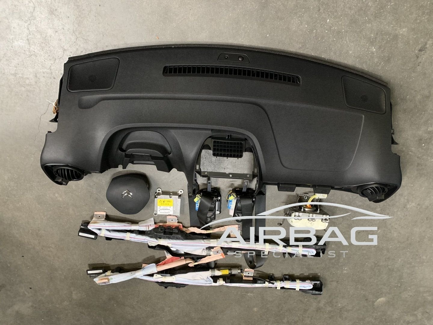 CITROEN C1 airbag set gordelspanner dashboard hemel airbags, Gebruikt, -, Ophalen of Verzenden, -
