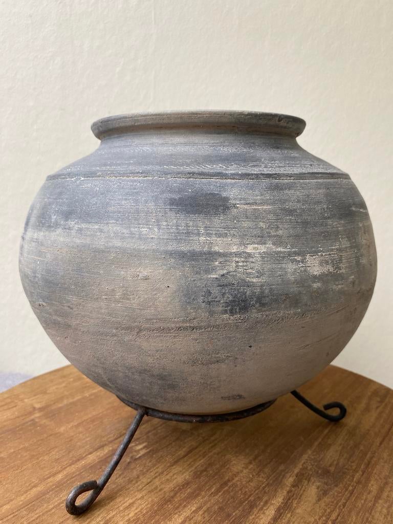 Oude Chinese pot/kruik - Op standaard!, Ophalen of Verzenden