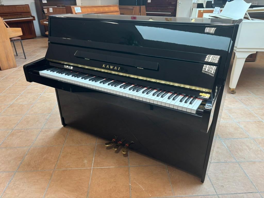 Prachtige Kawai K-15 piano -  * maand deal - 10% *, Verzenden, Zwart, Zo goed als nieuw, Piano