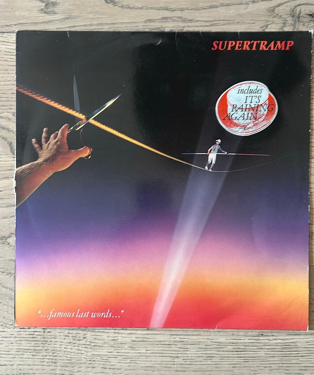 Supertramp - Famous last words, Ophalen of Verzenden, 1980 - 1989, Zo goed als nieuw, 12 inch
