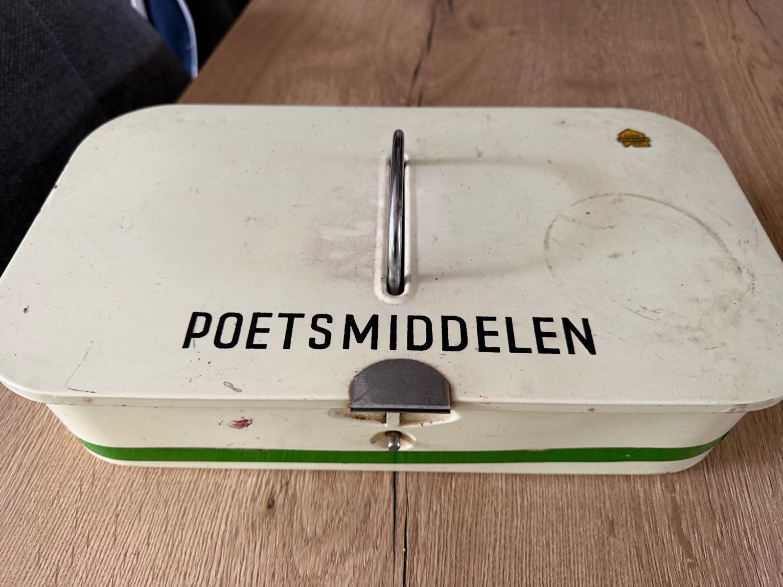 Vintage Brabantia Poetsmiddelen Doos - Made in Holland, Antiek en Kunst, Ophalen of Verzenden
