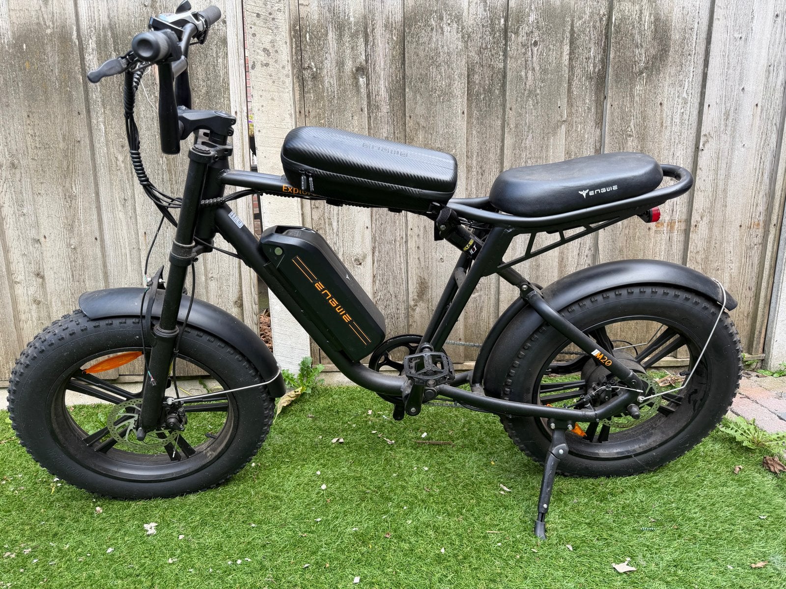 Engwe M20 Fatbike E-bike - Zo goed als nieuw, Zo goed als nieuw, Minder dan 47 cm, 50 km per accu of meer, Ophalen