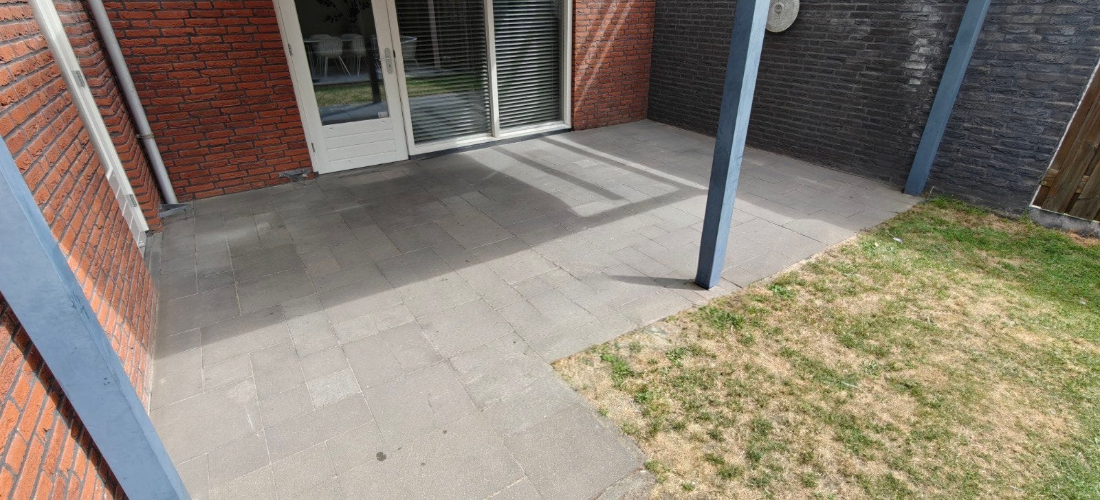 Complete partij: 30m² Terrastegels, Tuin en Terras, Ophalen, Gebruikt, 10 m² of meer, Terrastegels