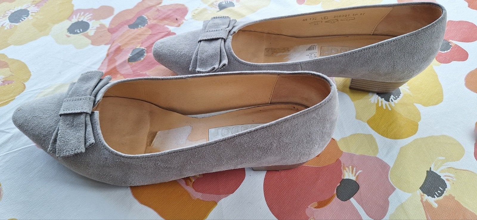 Grijze schoenen van Gabor, maat 38, Instappers, Gabor, Ophalen of Verzenden, Zo goed als nieuw