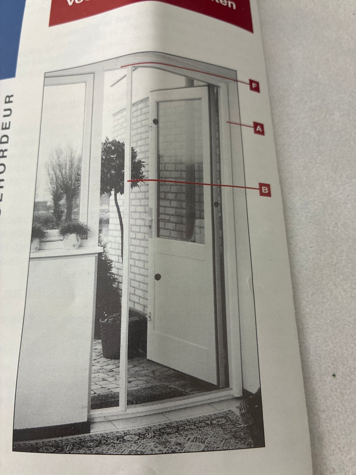 Hamstra Rolhordeur Ultra 216,5 cm hoog, 106 cm breed, Doe-het-zelf en Verbouw, 215 cm of meer, Hordeur, Nieuw, Ophalen
