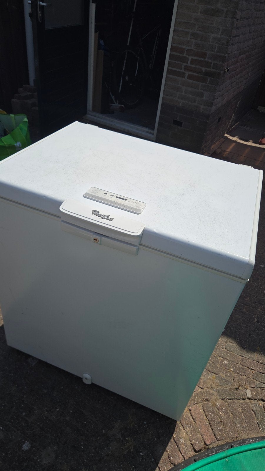 Whirlpool Vrieskist WH2010 A+E - 207L - Gebruikt, Vrieskist, Gebruikt, Vrijstaand, 90 cm of meer