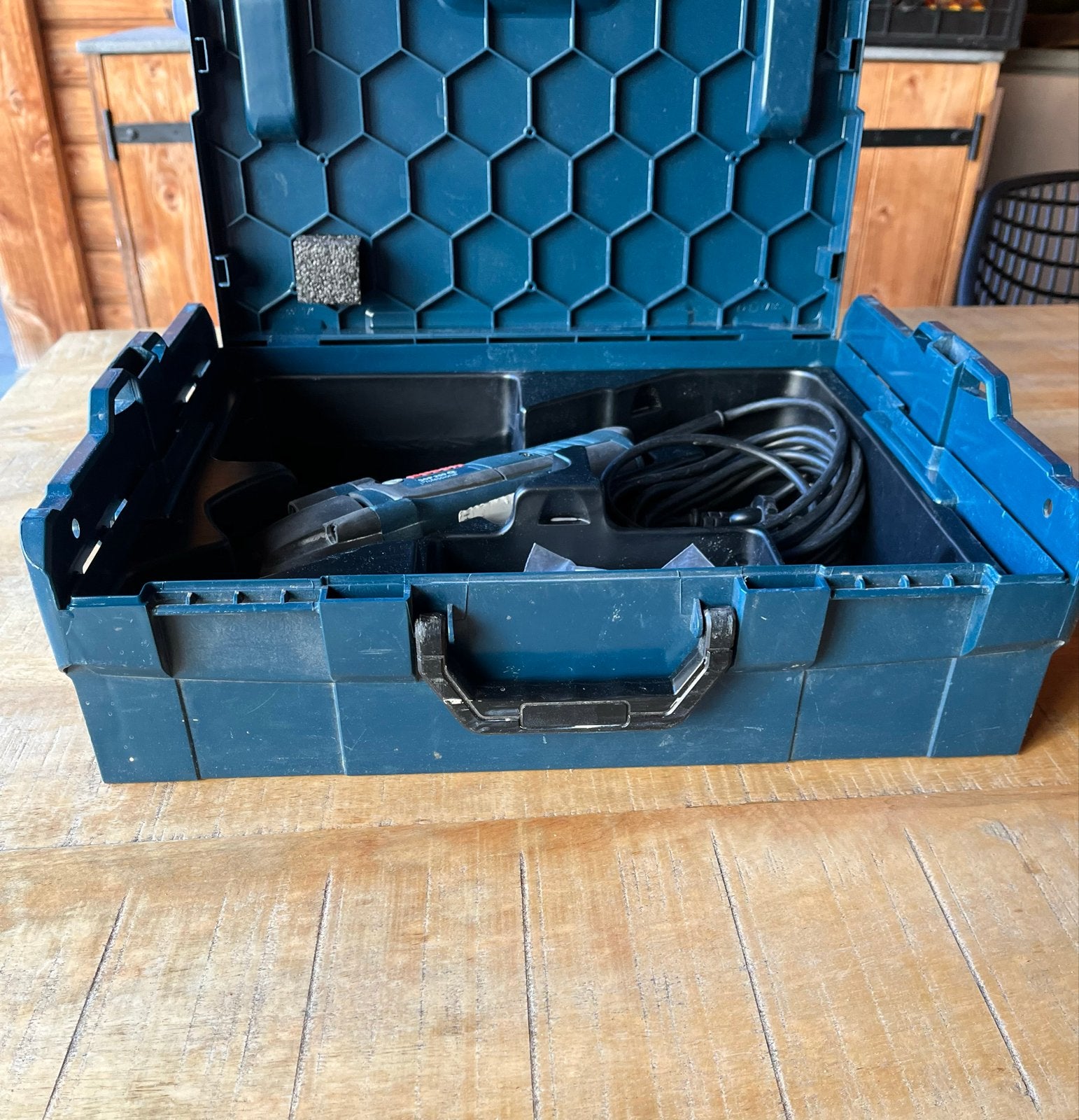 Bosch GOP 250 CE Multitool met accessoires en koffer, Ophalen of Verzenden, Gebruikt