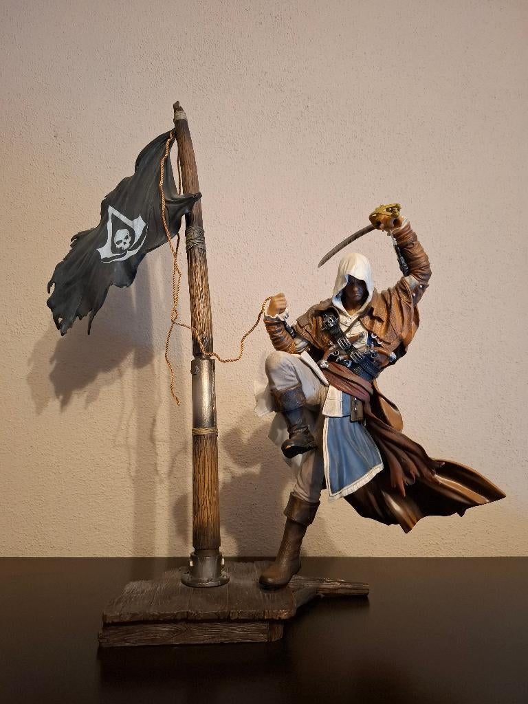 Assassins Creed Black Flag Collectors Edition Statue, Ophalen, Zo goed als nieuw