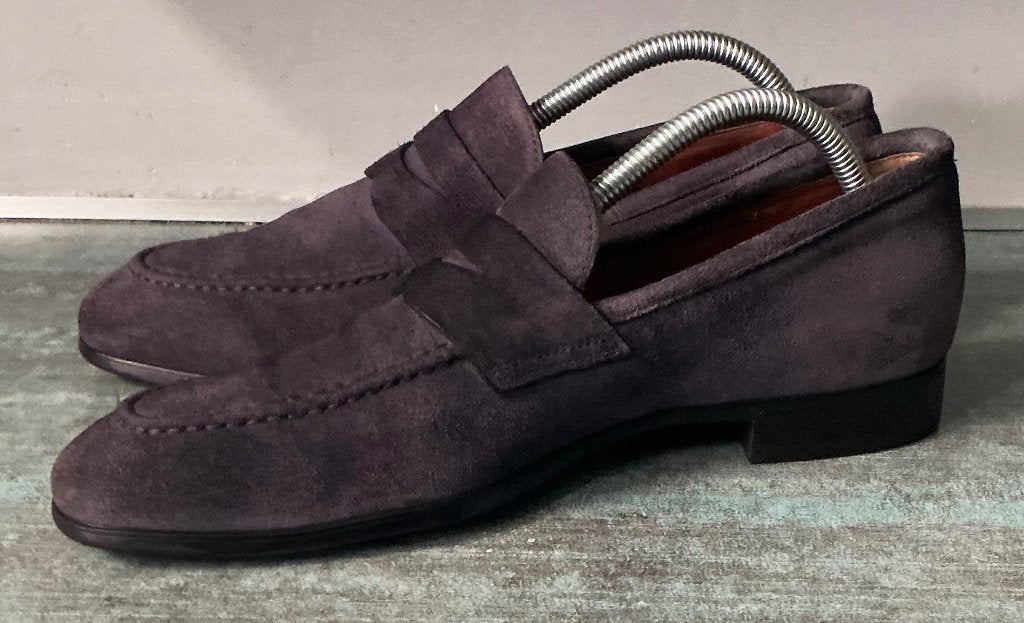 Santoni. Mt 40., Loafers, Overige kleuren, Ophalen of Verzenden, Zo goed als nieuw
