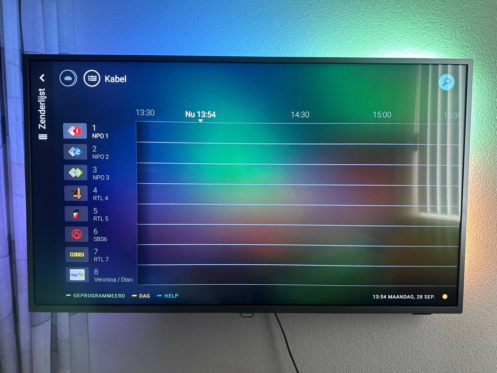 TV Philips 43PUS7303/12, Ophalen, Philips, LED, 50 Hz