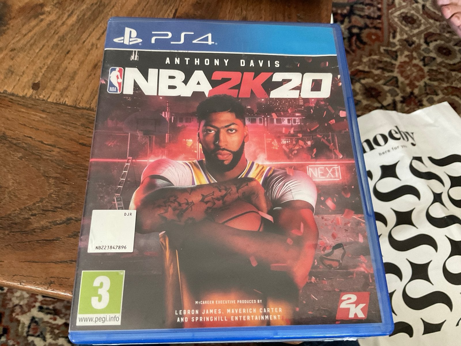 NBA 2K20 PS4 - Basketbalgame met Anthony Davis, Spelcomputers en Games, Gebruikt, Eén computer, Ophalen of Verzenden, Sport