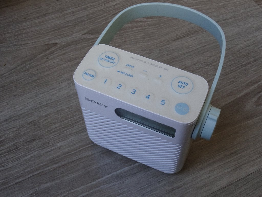 Sony Shower Radio ICF-S80, Ophalen, Zo goed als nieuw