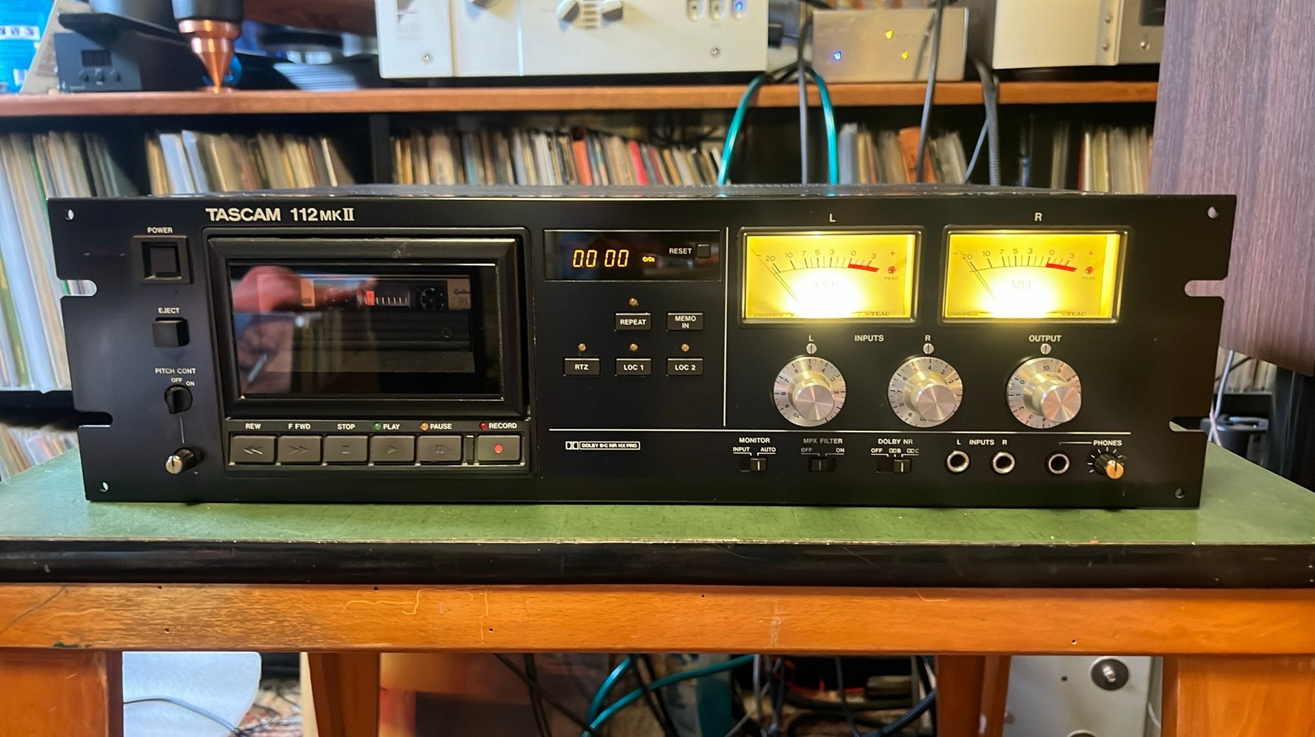 Tascam 112 MK II, Overige merken, Tascam, Tascam 112 MK II, Tiptoetsen