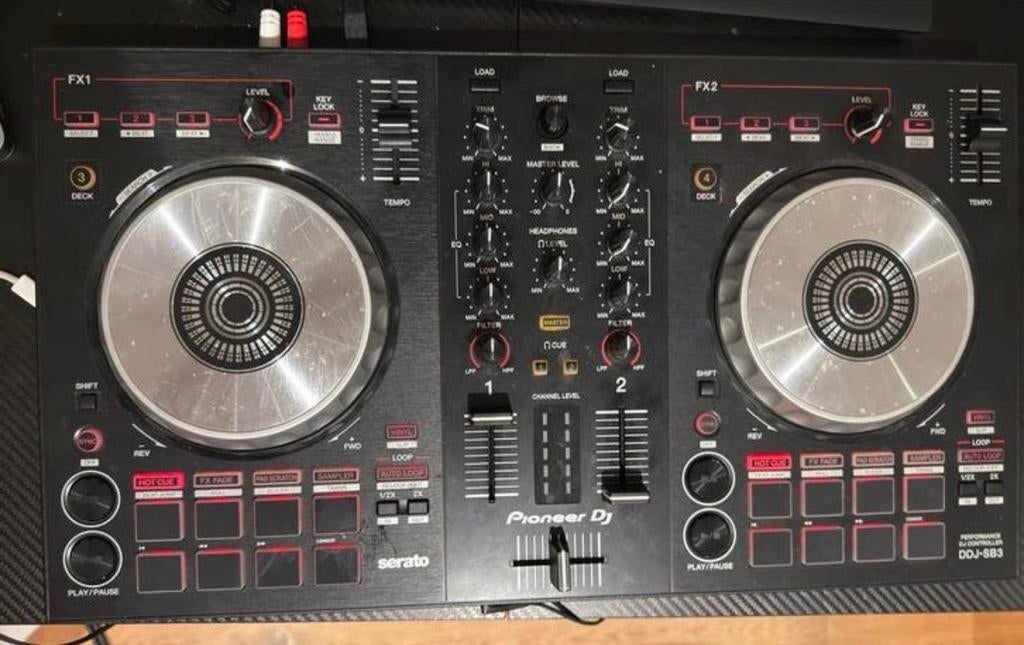 Pioneer DJ DDJ-SB3 DJ-controller, Muziek en Instrumenten, Dj-sets en Draaitafels, Ophalen of Verzenden, Gebruikt, Dj-set, Pioneer