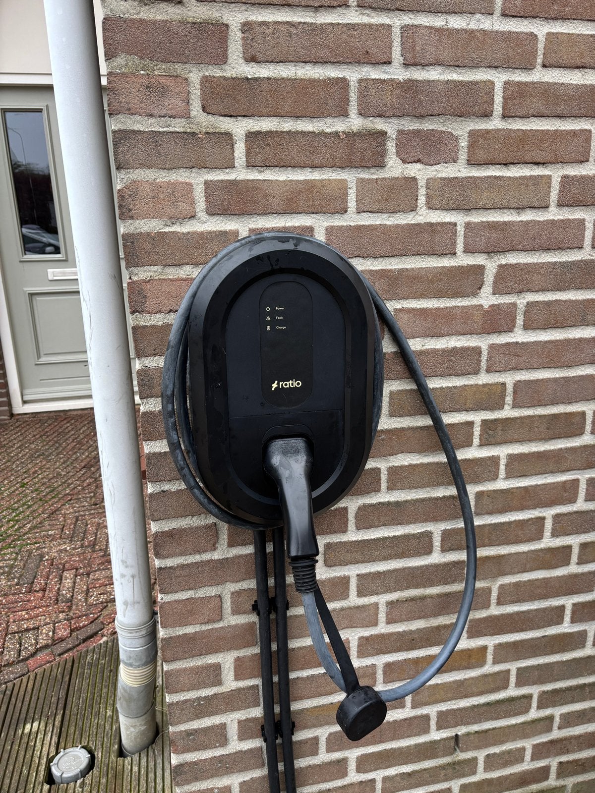 Ratio electric laadpaal voor thuis   Garantie tot mei 2029, Ophalen of Verzenden, Zo goed als nieuw, Laadpaal en Laadkabel