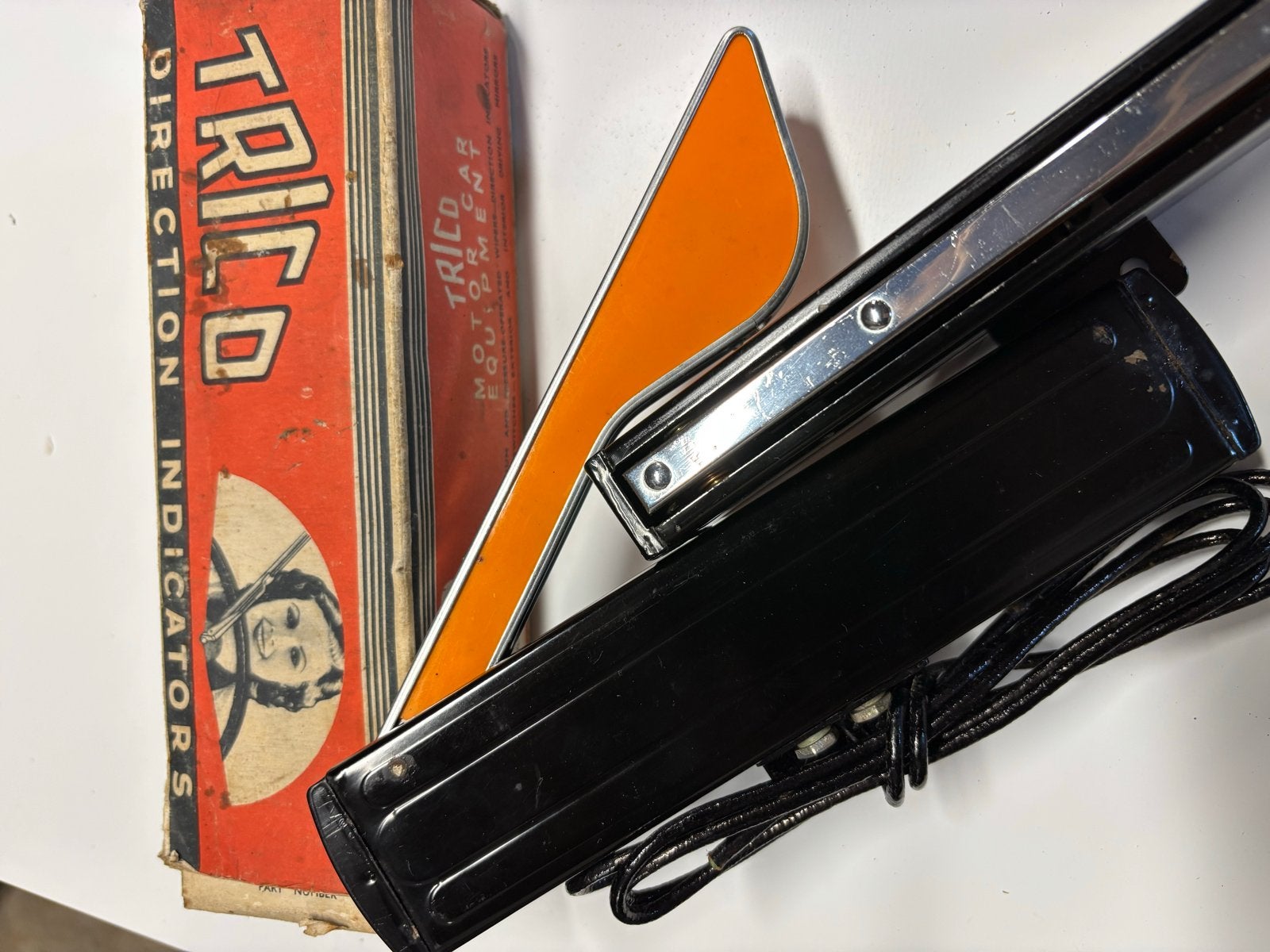Vintage Trico Richtingaanwijzers Set No. 60T - 12 Volt, Auto-onderdelen, Ophalen of Verzenden, Nieuw, Oldtimer onderdelen