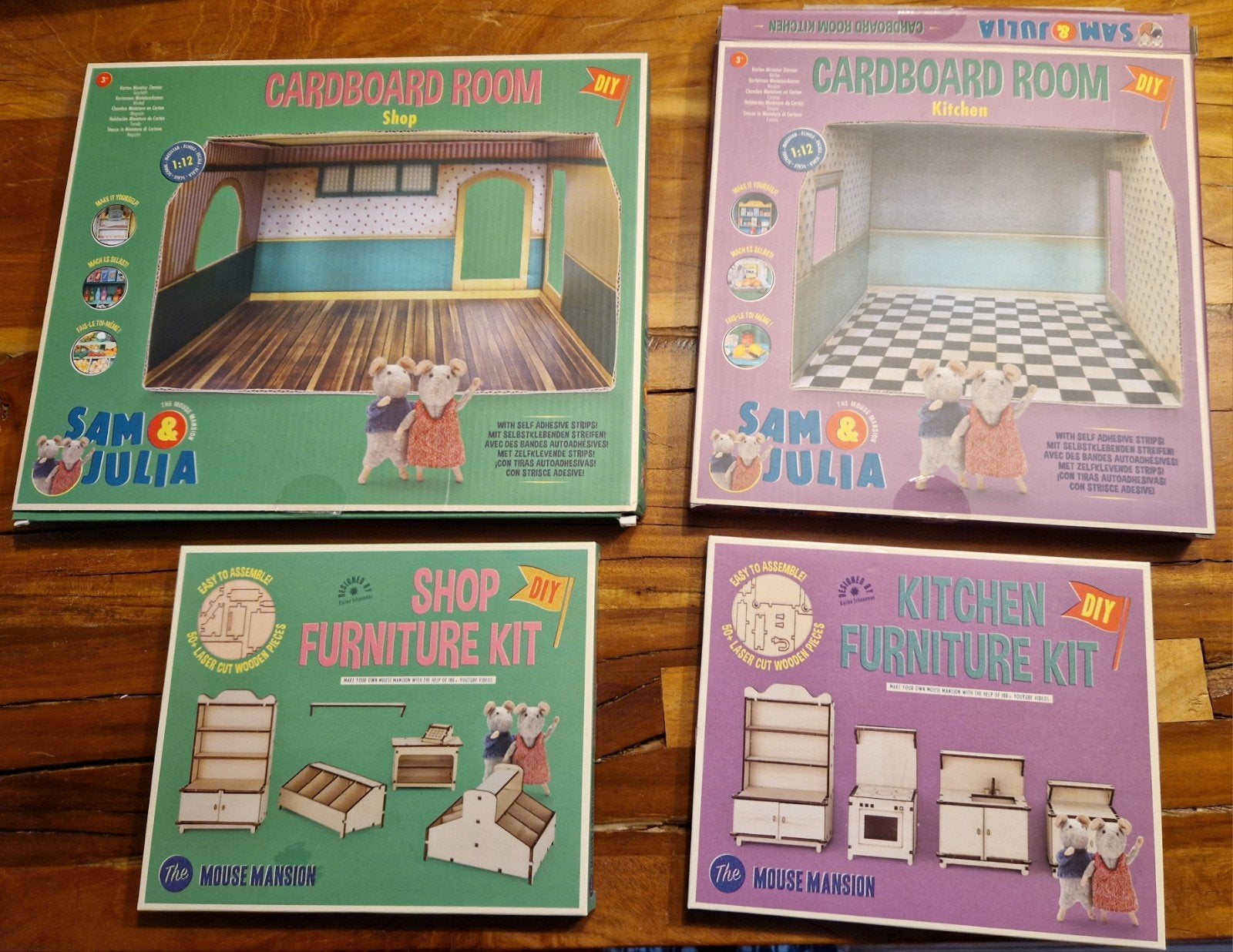 Muizenhuis sets, Ophalen, Nieuw, Poppenhuis