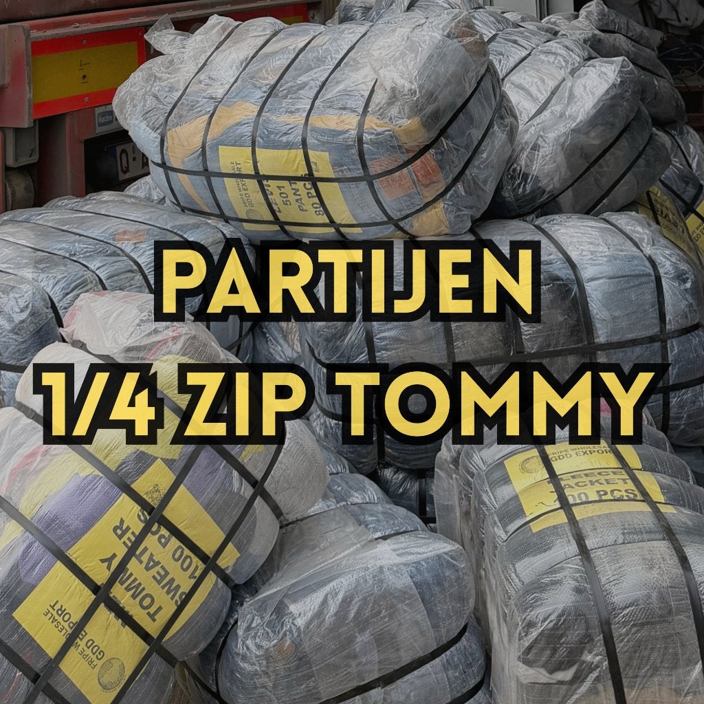 Partijen 1/4 zip Tommy, Ophalen of Verzenden, Zo goed als nieuw, Overige maten