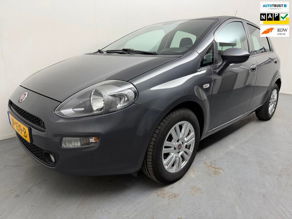 Fiat Punto Evo 0.9 TwinAir Lounge # Airco # Lmv # 82 dkm # N, Voorwielaandrijving, Stof, Gebruikt, Euro 6