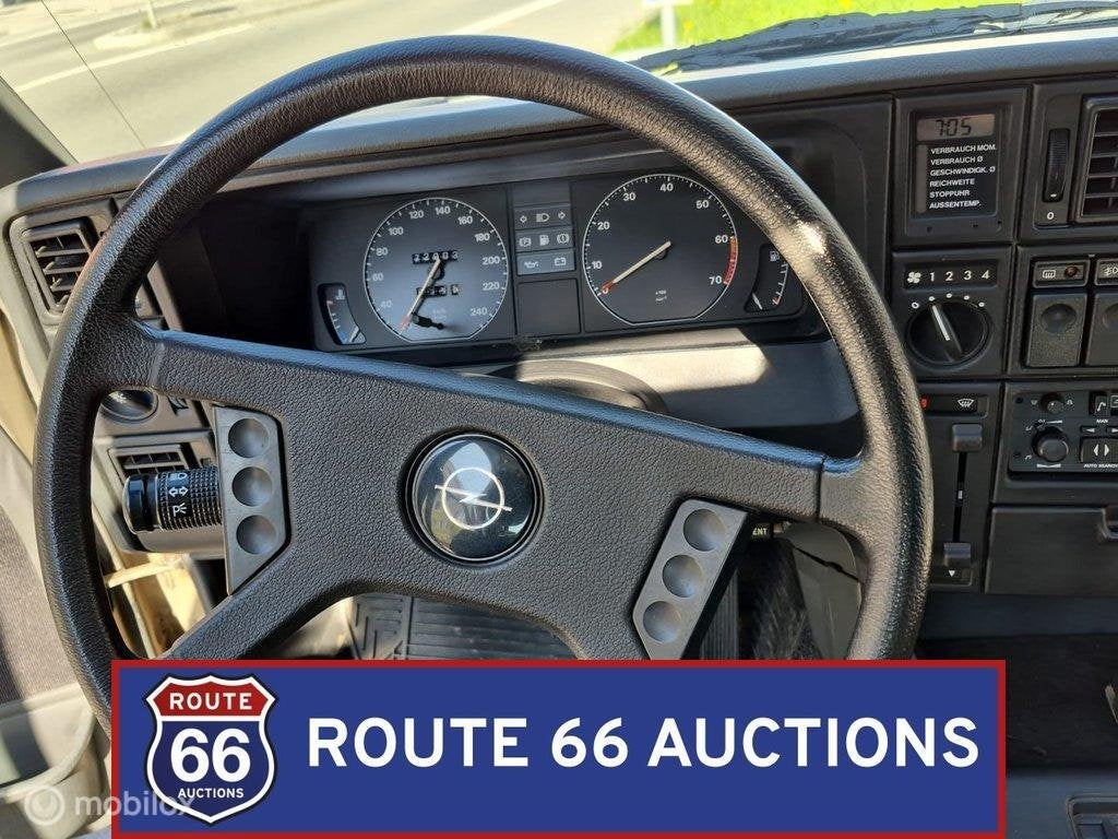 Opel Senator | 1986 | Route 66 Auctions, Overige carrosserieën, Zwart, Bedrijf, Opel