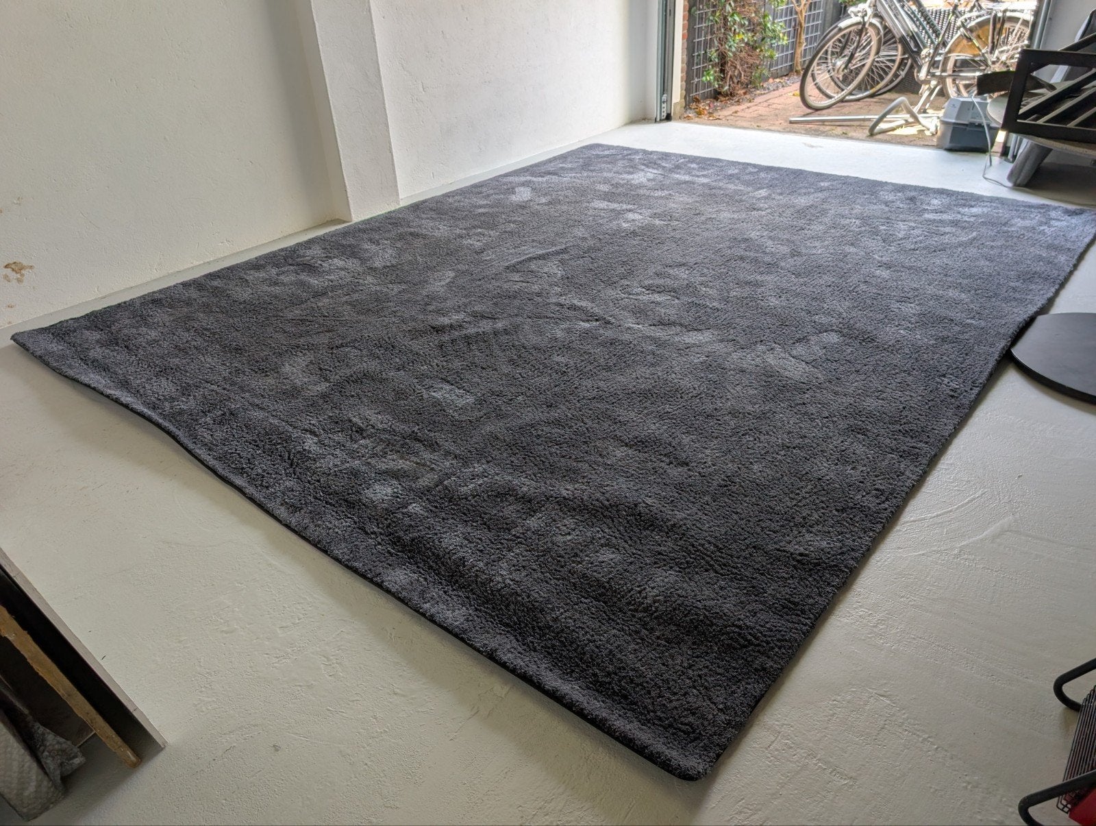 Te koop: Floorpassion Sandro 24 – 300 x 370cm - Intense Grey, Ophalen, 200 cm of meer, 200 cm of meer, Rechthoekig