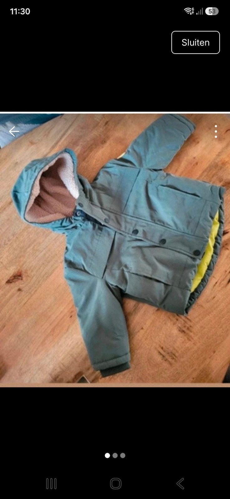 Zo goed als nieuwe Noppies jas voor baby's, Ophalen of Verzenden, Zo goed als nieuw, Noppies, Jongen of Meisje
