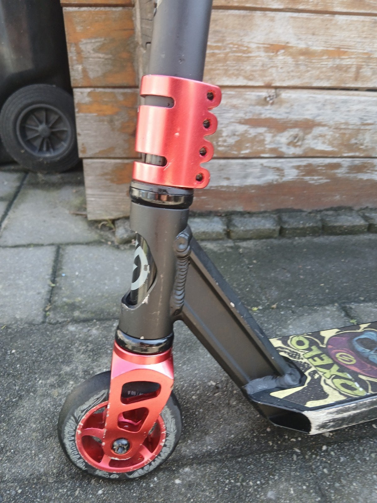 Stuntstep Oxelo - Gebruikt maar werkt top!, Fietsen en Brommers, Steps, Gebruikt, Overige typen, Ophalen of Verzenden
