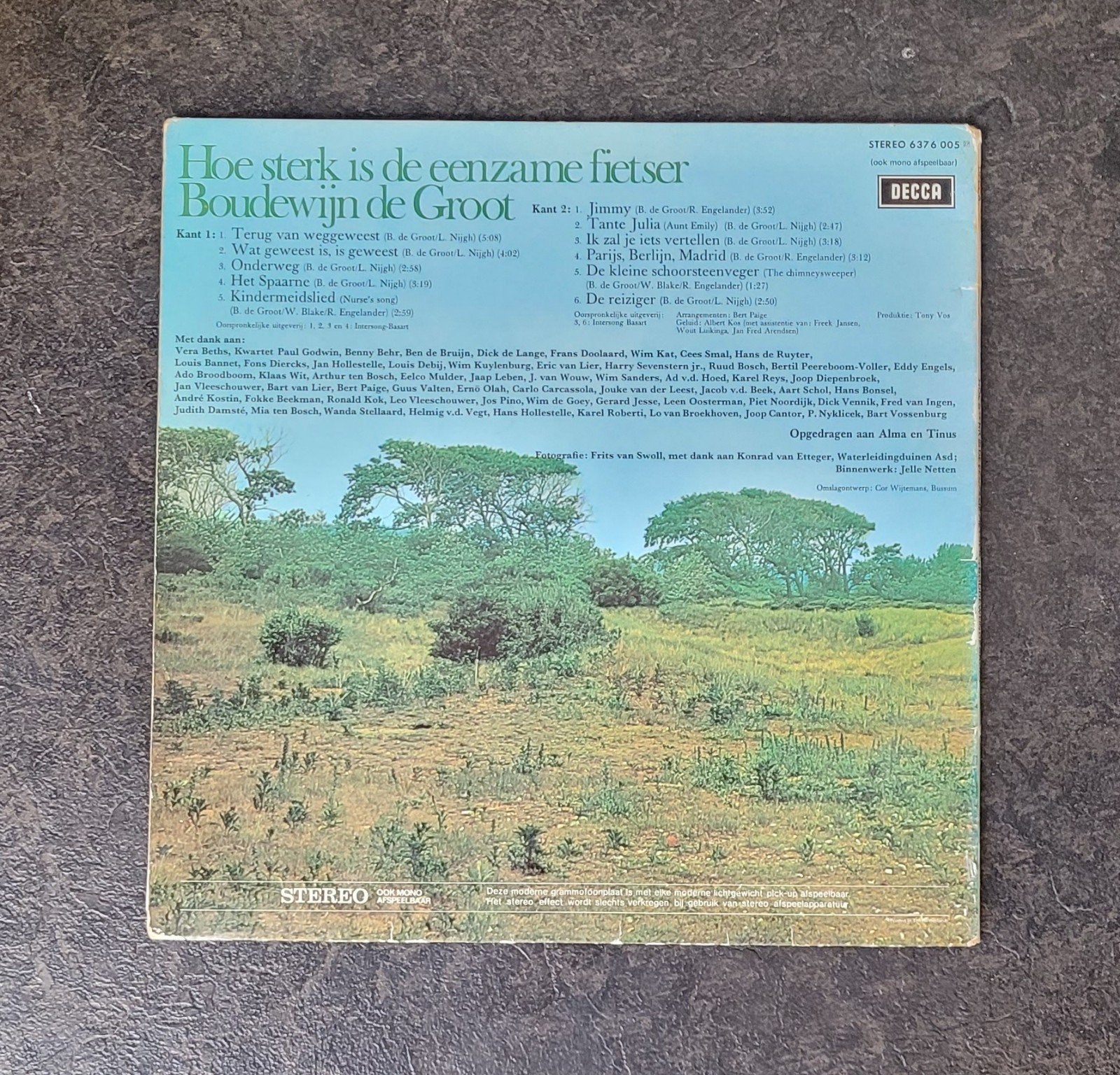 Boudewijn de Groot, Ophalen of Verzenden, Gebruikt, 12 inch, Levenslied of Smartlap