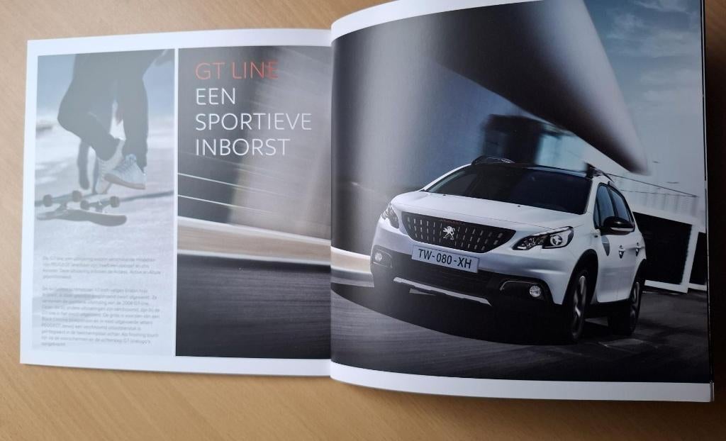 Peugeot 2008 brochure facelift (2016), Verzenden, Zo goed als nieuw, Peugeot