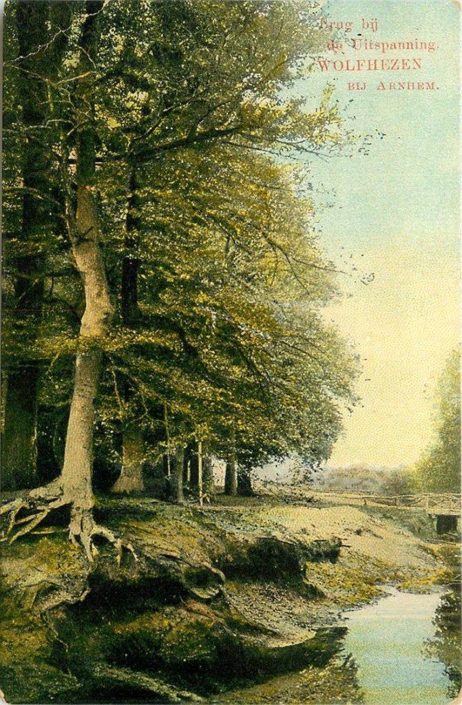 388-229-023 Wolfheze Brug bij de Uitspanning, Verzenden, Voor 1920, Gelderland